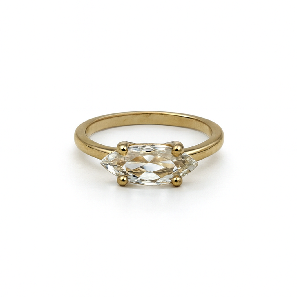 Marquise Crystal Ring