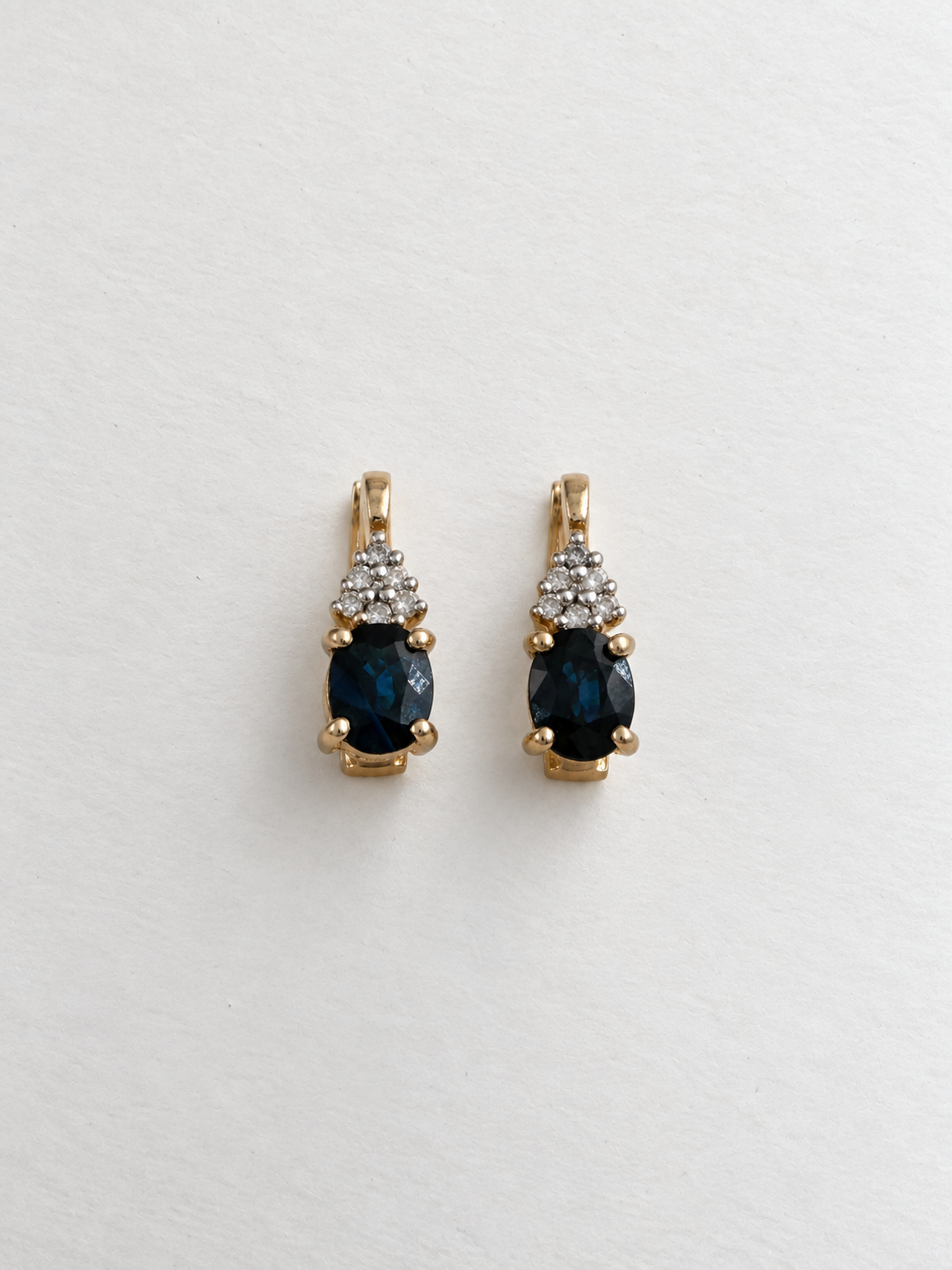 Sapphire earrings