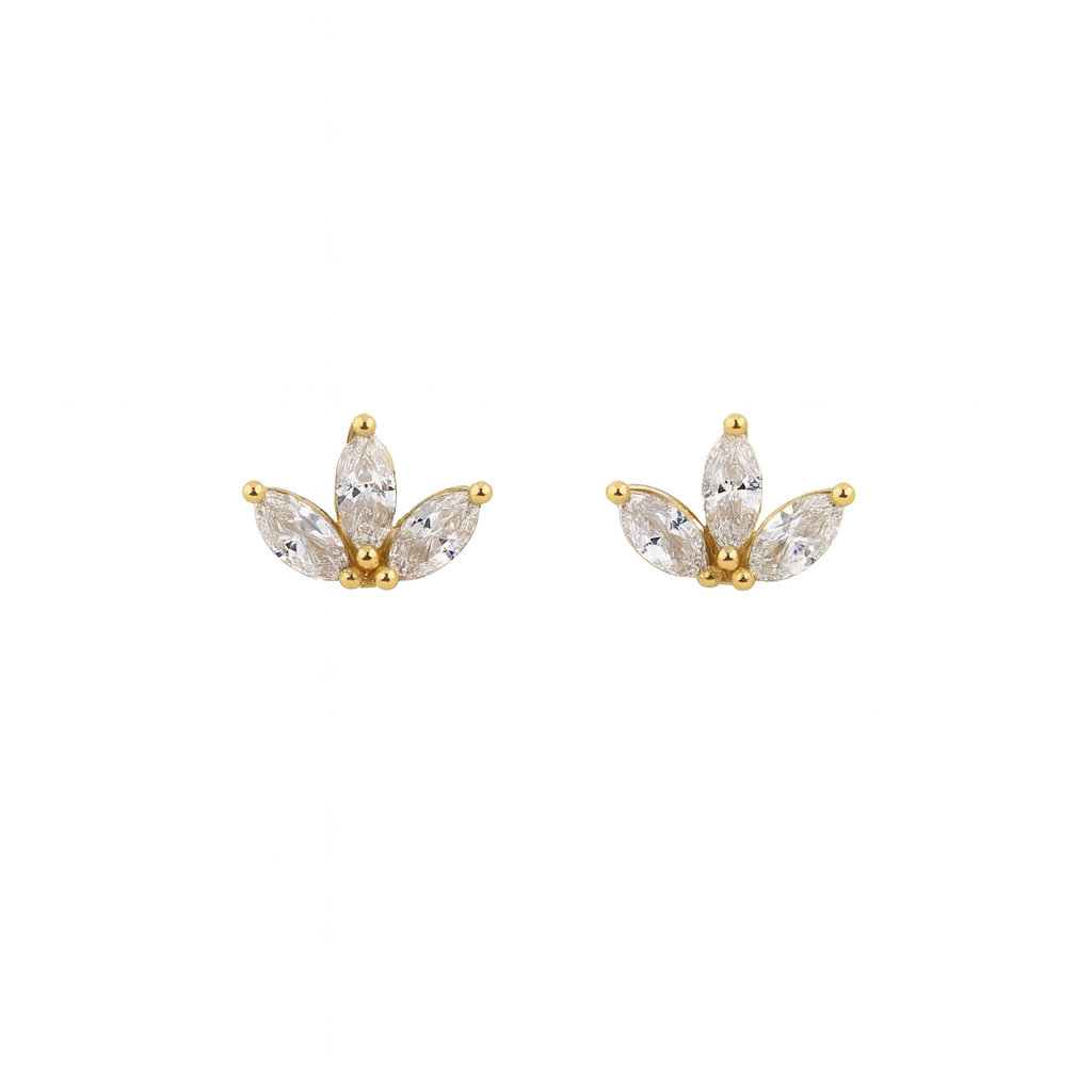 Lotus earrings