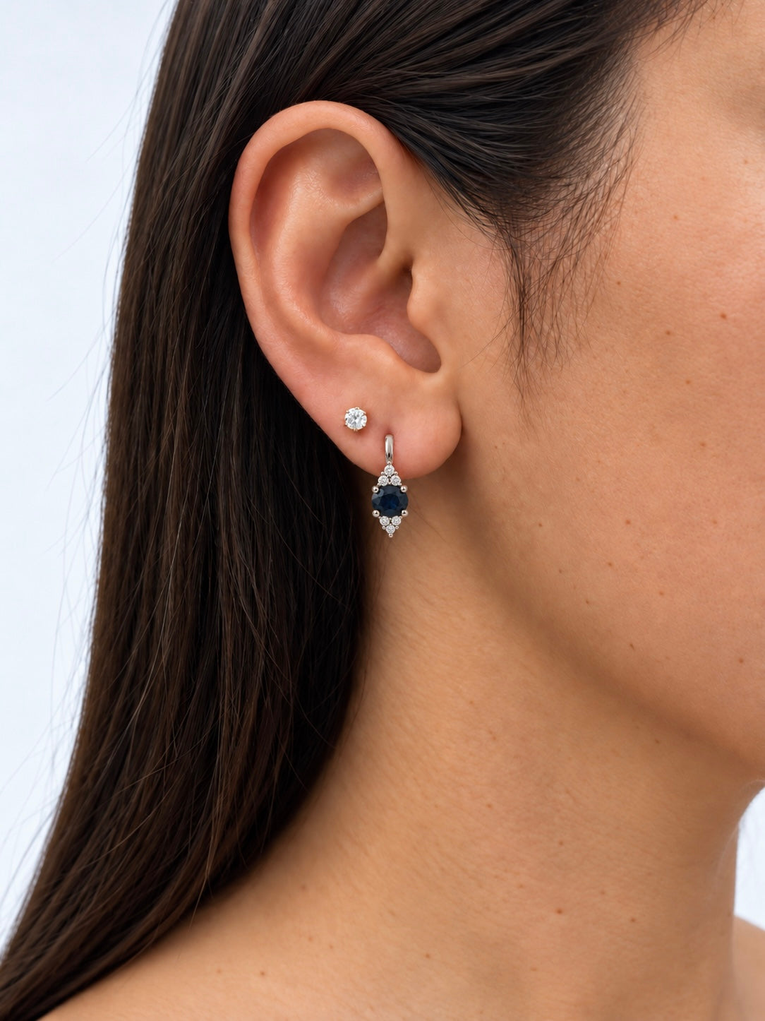 Sapphire earrings