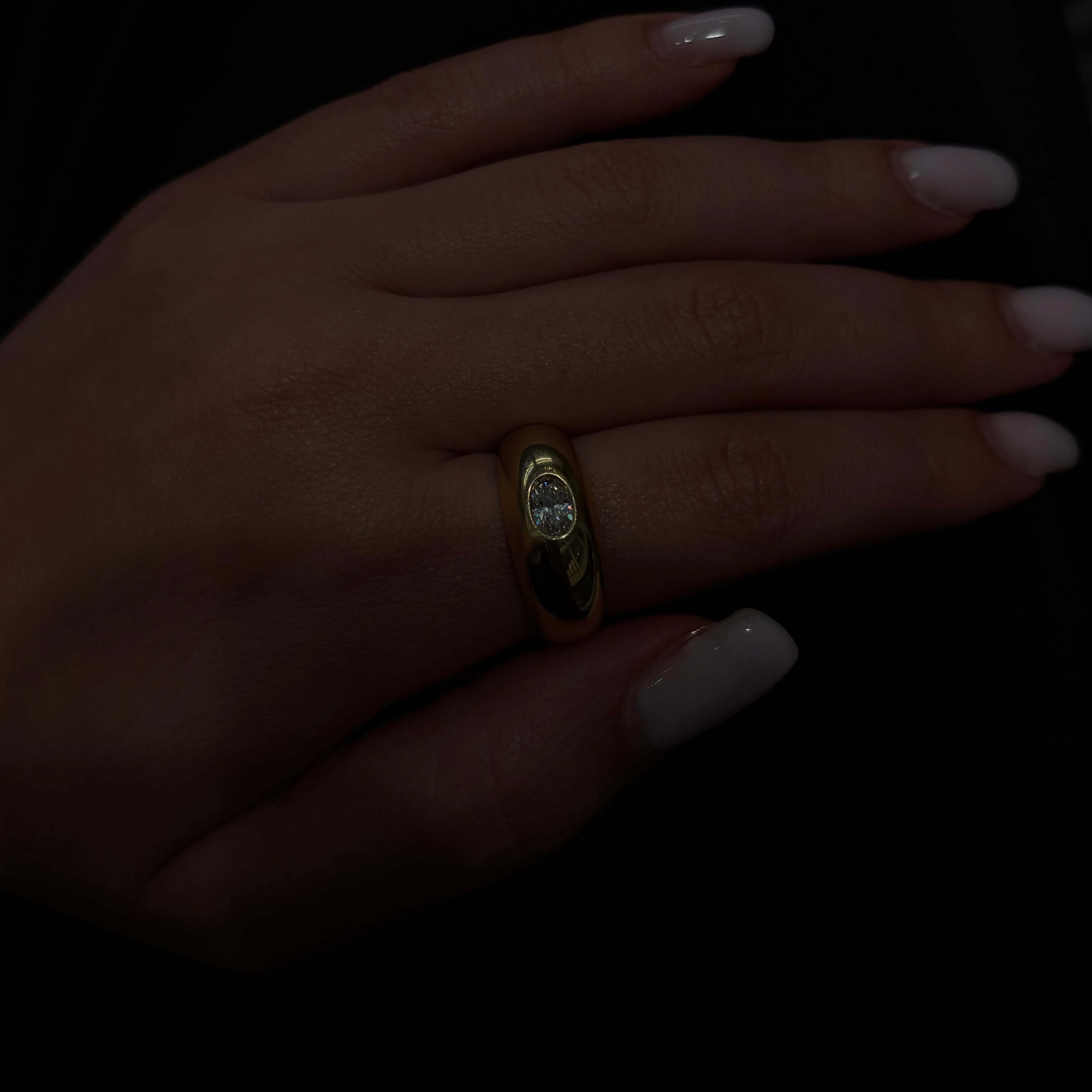 טבעת מייגן 14k