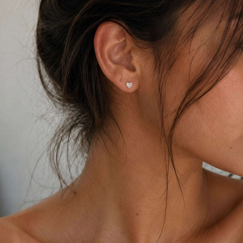 Heart earrings