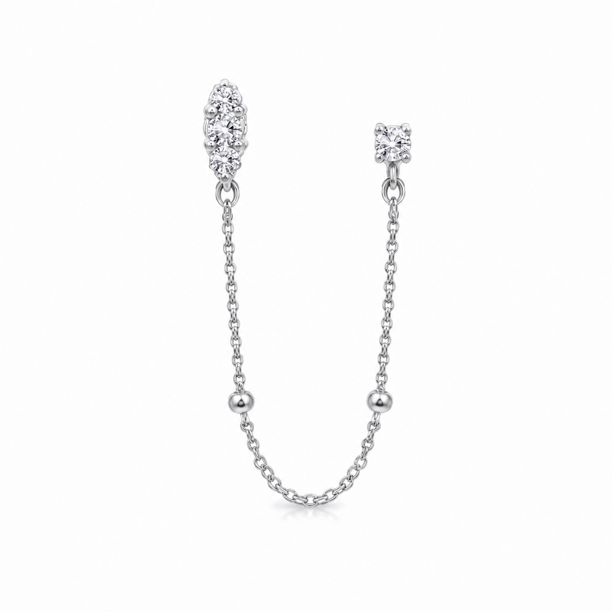 chain earring - Bri