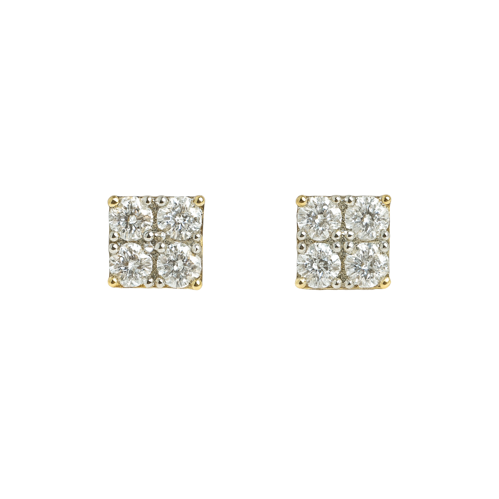 Square earrings