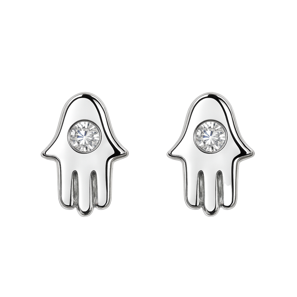 Hamsa earrings
