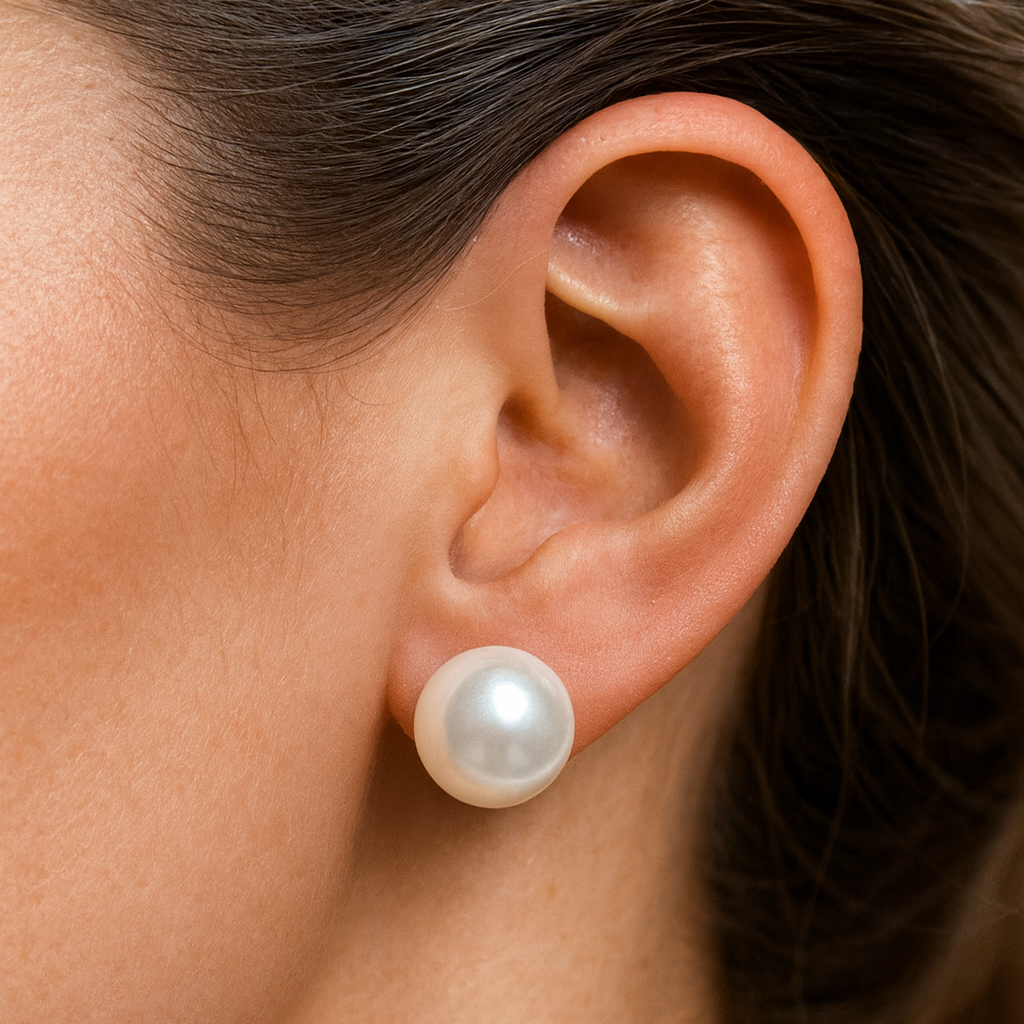 VERY Big Pearls earrings