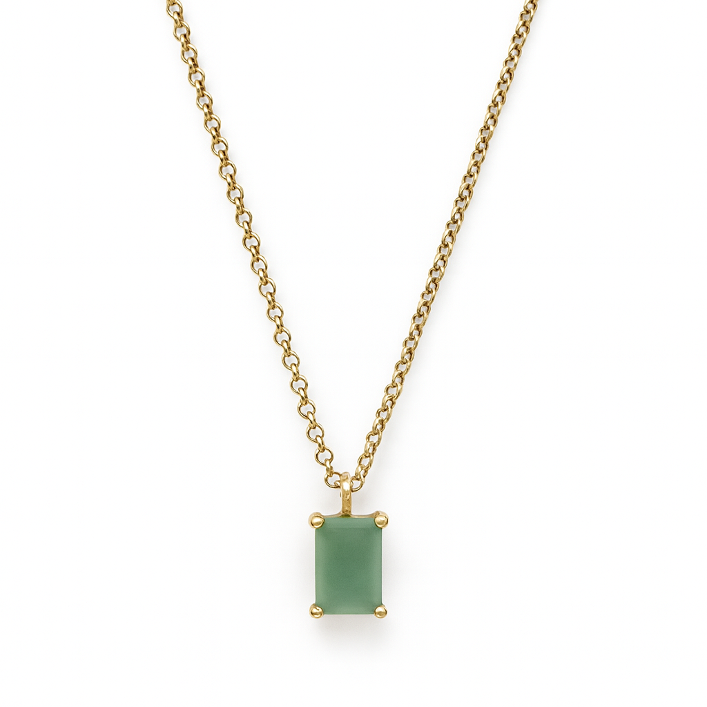 Green aventurine necklace