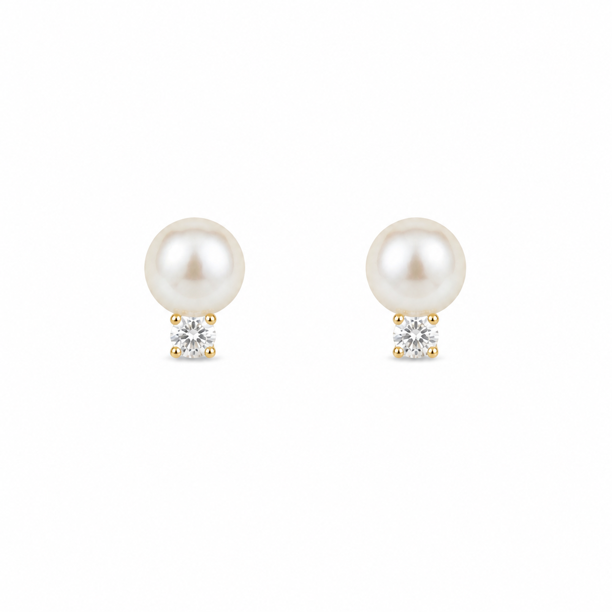 14k Pearl earrings