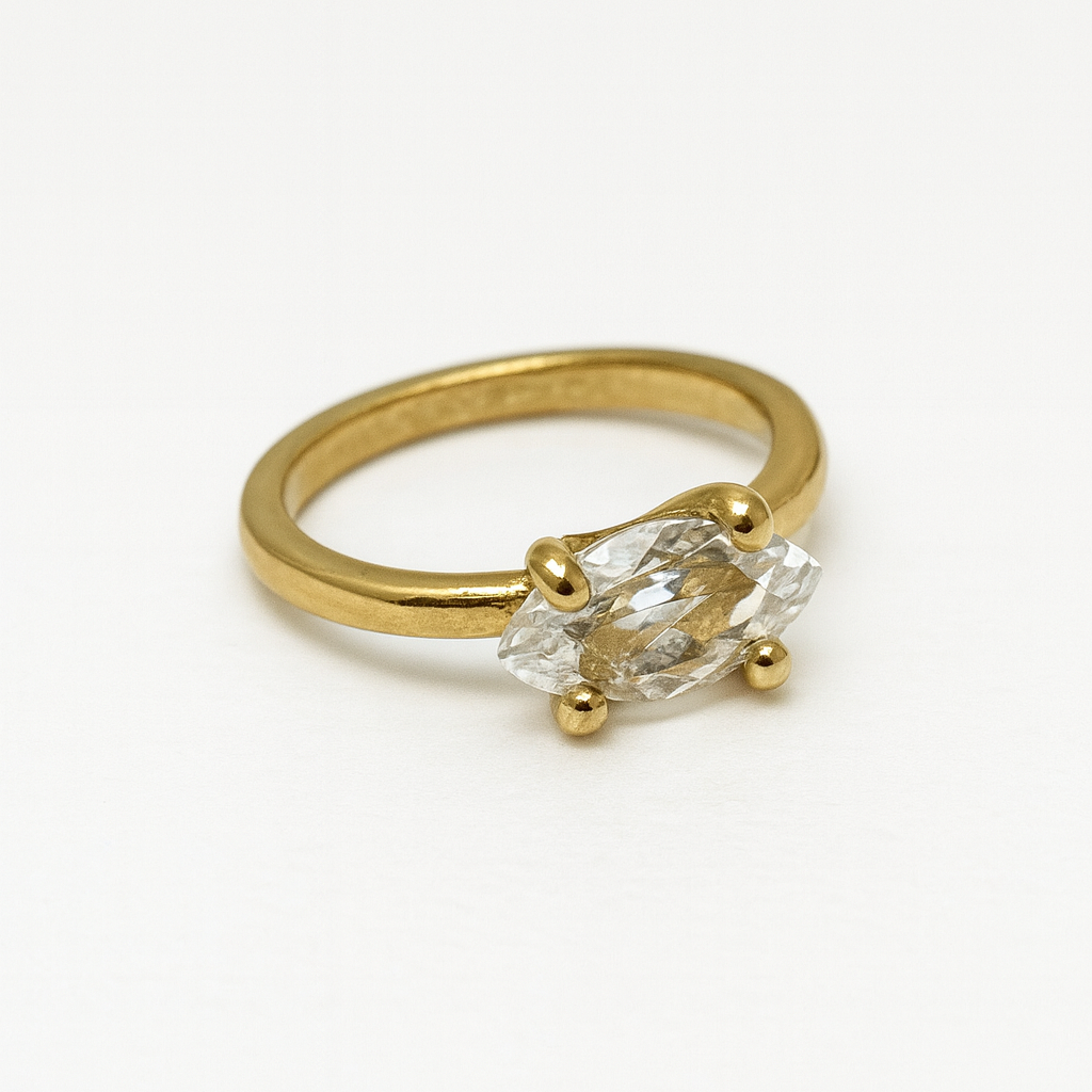 Marquise Crystal Ring