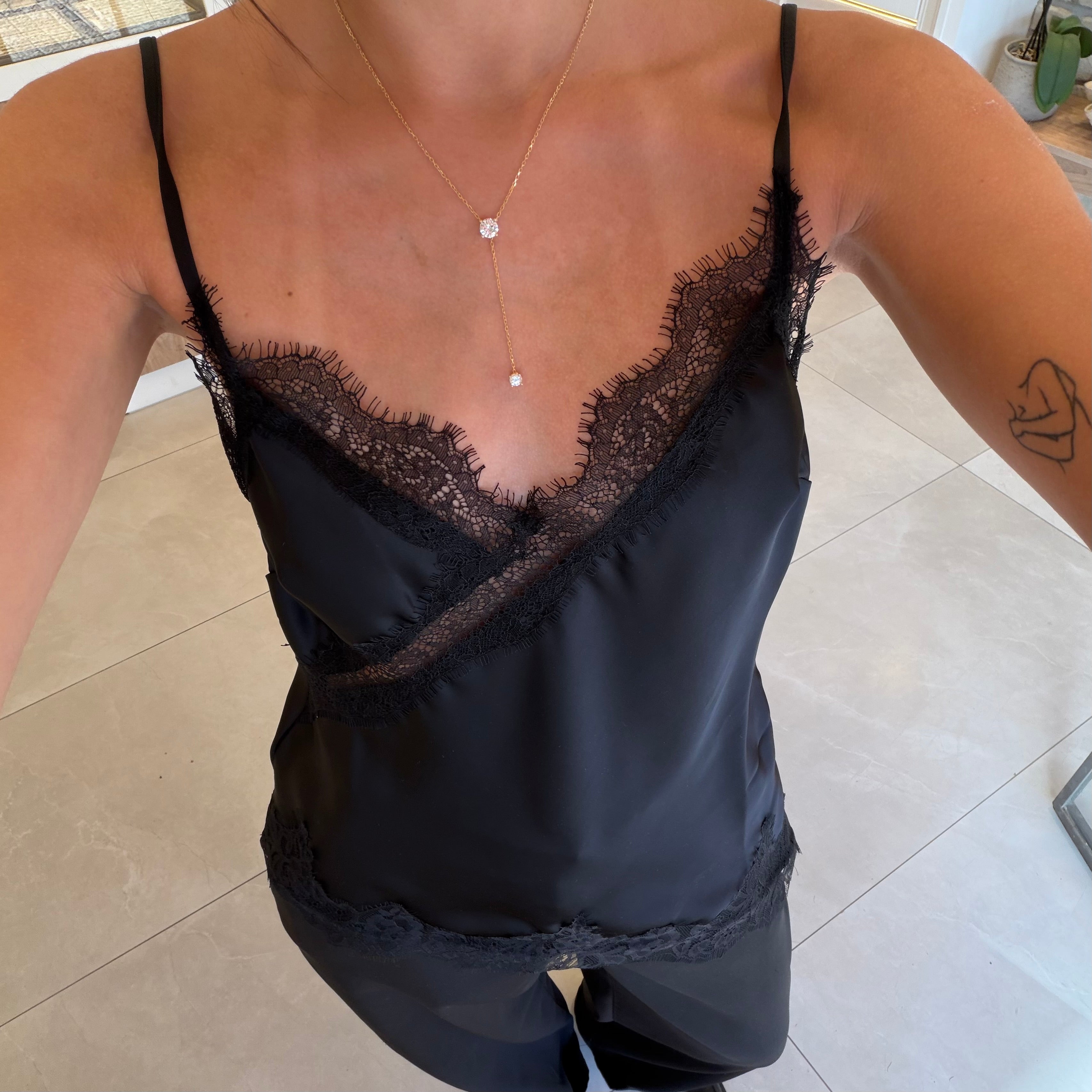 שרשרת עניבה 14k