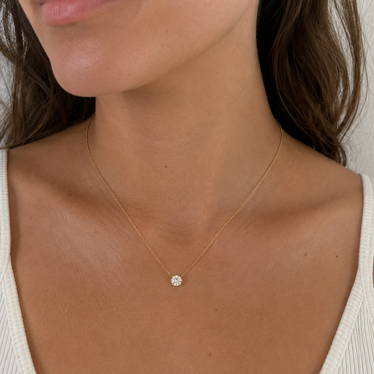 14k classic necklace