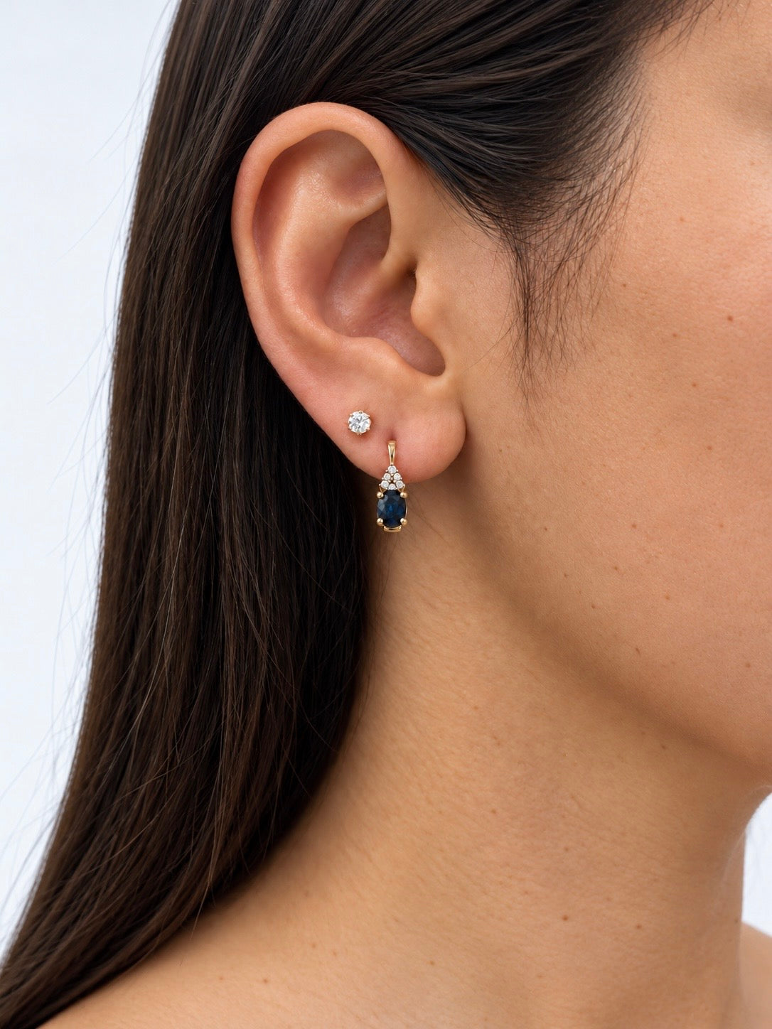Sapphire earrings