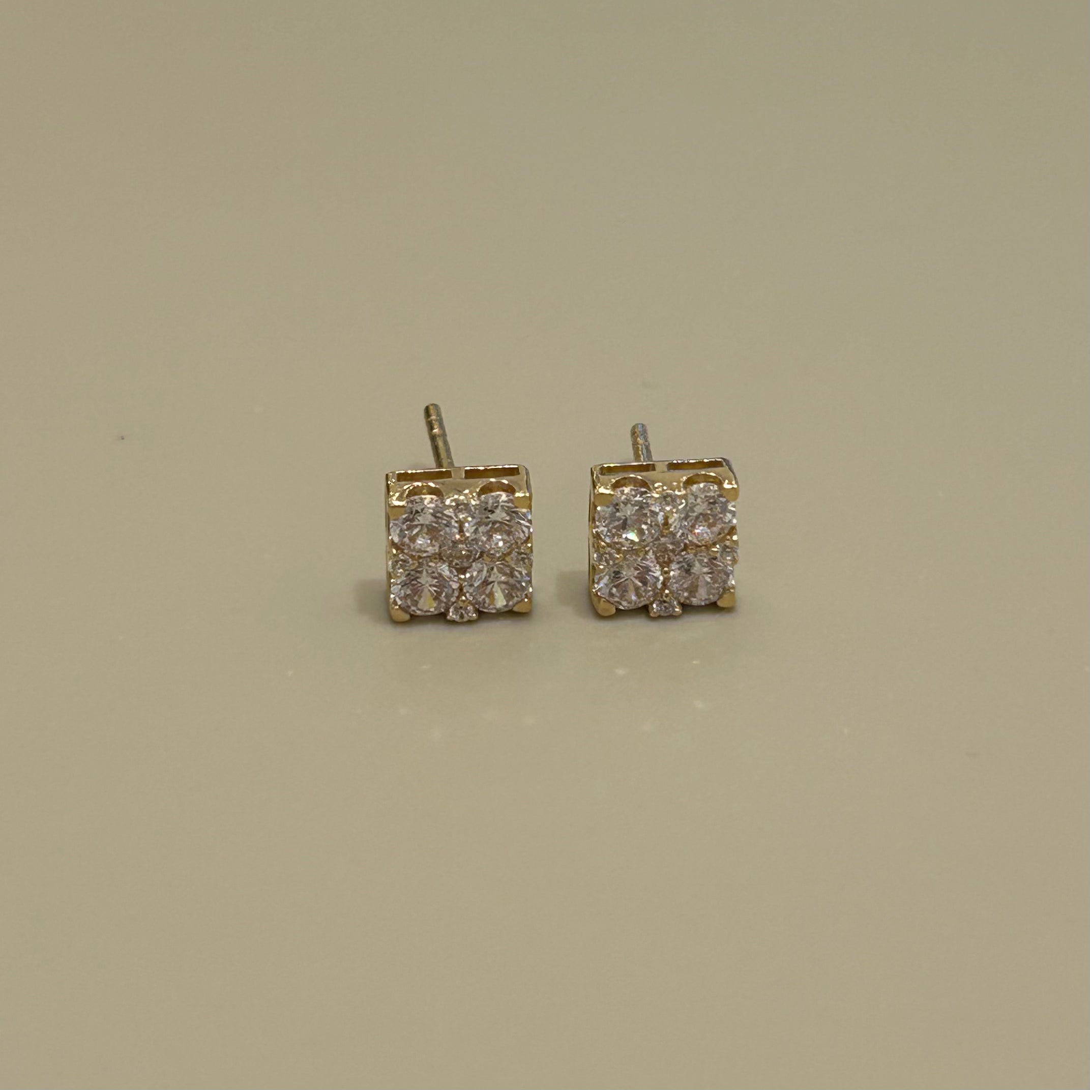 Square earrings