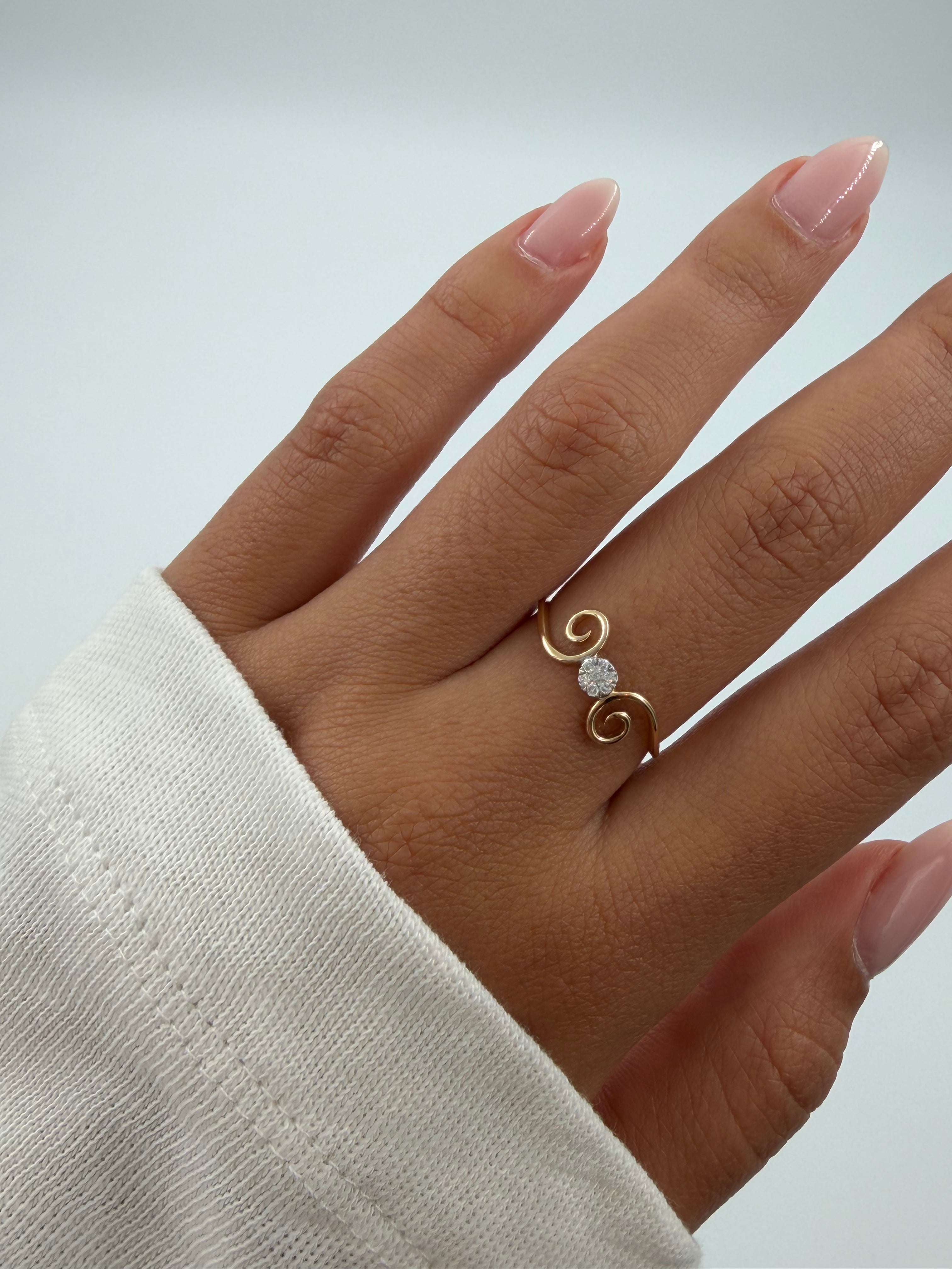 Spiral ring