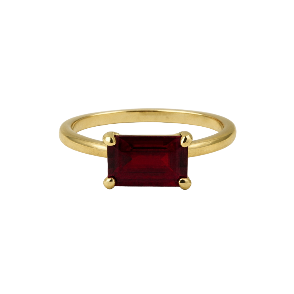 Garnet ring
